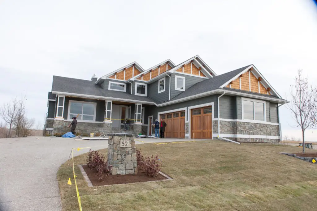 New construction exterior paint