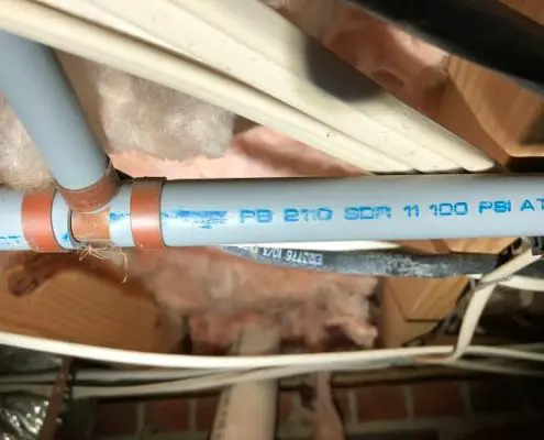 Poly-B plumbing repair